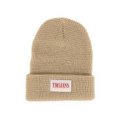 USC Trojans Southern California Trojans Woven Label Waffle Knit Cuff Beanie